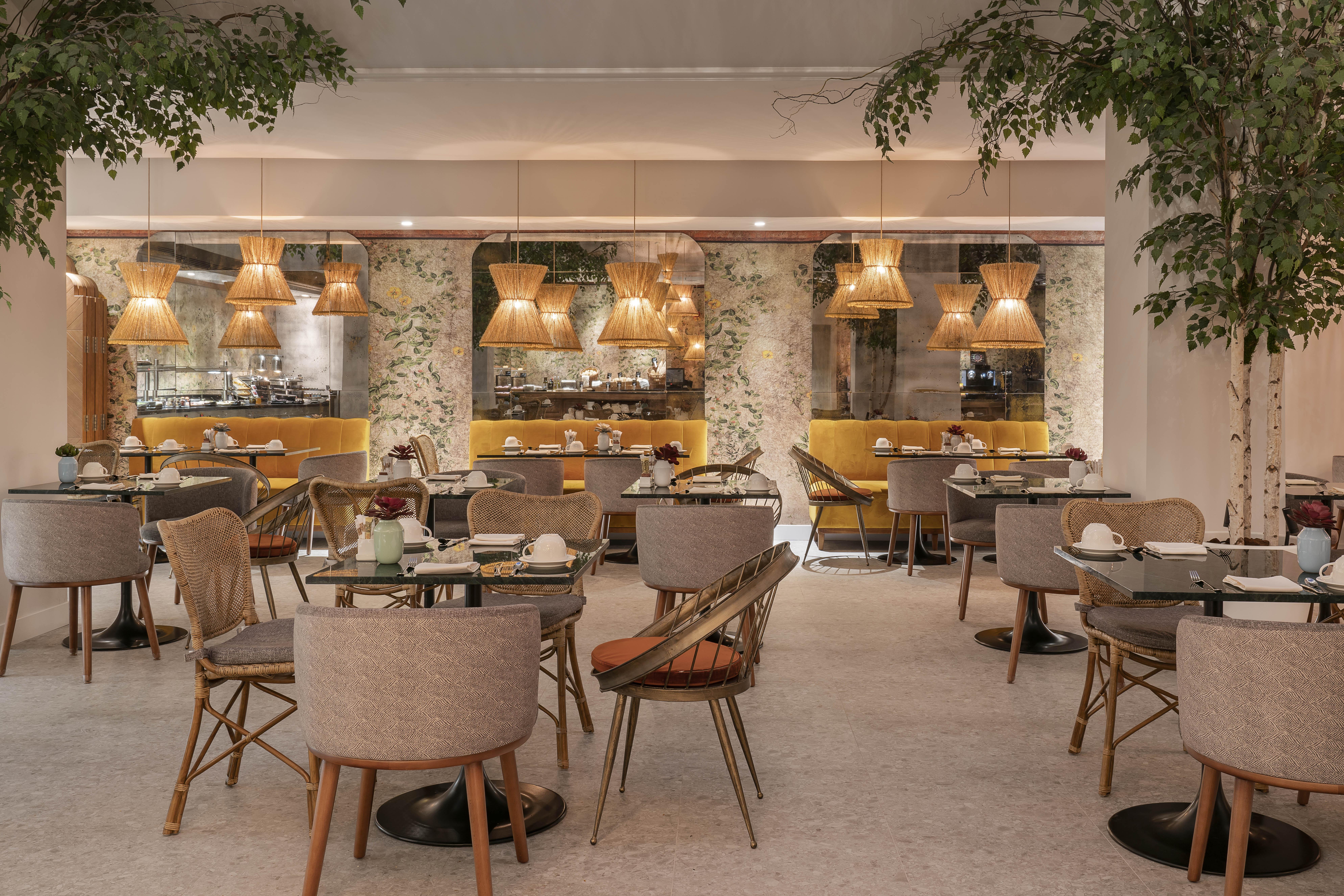 Vincci Seleccion Posada Del Patio Malaga Ngoại thất bức ảnh Restaurant interior